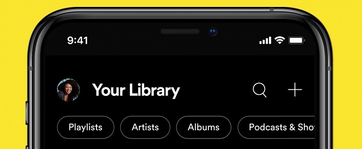 The new Spotify library