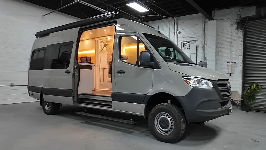 Brooklyn Campervans Is a Luxurious Hotel Room on Wheels With a Clean, Minimalist Design