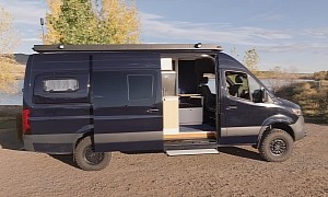 Sprinter Van Is a High-End Tiny Home Designed for Off-Road and Off-Grid Adventures
