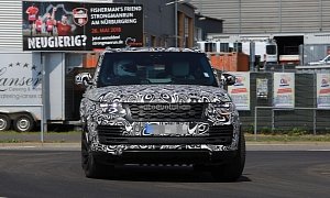 Spyshots: 2019 Range Rover SV Coupe Caught Testing at the Nurburgring