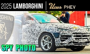 Spy Photos: German Police Pulls Over 2025 Lamborghini Urus PHEV at the Nurburgring