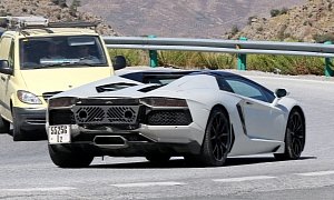 Spied: New Lamborghini Aventador Variant Incoming, Could Be The Performante