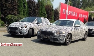 Spy Shots: BMW 1 Series GT and 2 Series Coupe Caught Testing Side by Side