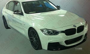 Spy Shots: BMW 328Li with M Performance Package in China