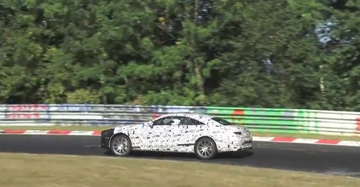 2014 Mercedes S-Class Coupe at the Nurburgring