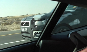 Spy Video: 2014 Range Rover Sport in Dubai