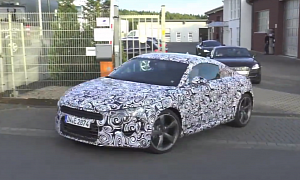 Spy Video: 2015 Audi TT Coupe