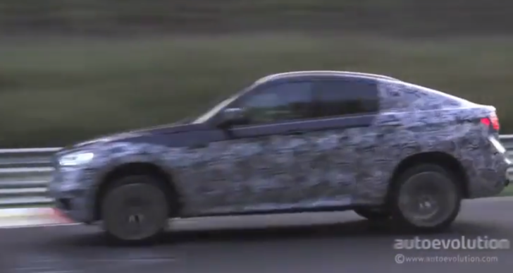 BMW X6 Spy Video