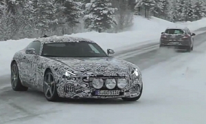 Spy Video: 2015 Mercedes-Benz AMG GT (C190)