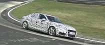 Spy Video: 2016 Audi A4 Sedan (B9) Seen Lapping Nurburgring ahead of Debut