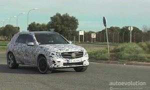 Spy Video: 2016 X205 Mercedes-Benz GLC Nears Production Debut