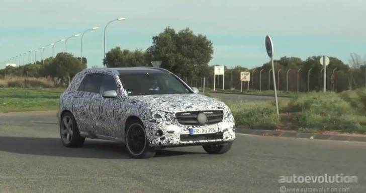 Spy Video: 2016 X205 Mercedes-Benz GLC Nears Production Debut