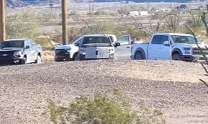 Spy Video: 2022 Chevrolet Silverado ZR2 Benchmarked Against Ford F-150 Raptor