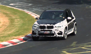 Spy Video: BMW F15 X5 M Testing on the Nurburgring