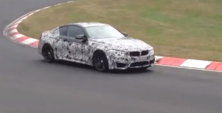 BMW F82 M4 Coupe on the Nurburgring