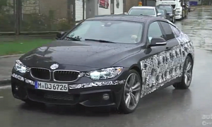 Spy Video: F36 BMW 4 Series Gran Coupe Testing in Germany