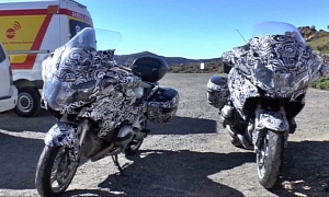 Spy Video of the New BMW R1200GT