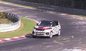 Spy Video: Range Rover Sport RS on Nurburgring