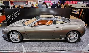 Spyker C8 Preliator Shown in Geneva, Says "No" to Electrification, "Yes" to V8