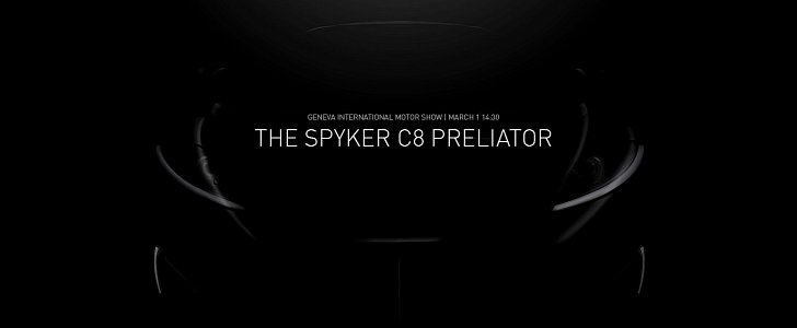 Spyker C8 Preliator teaser