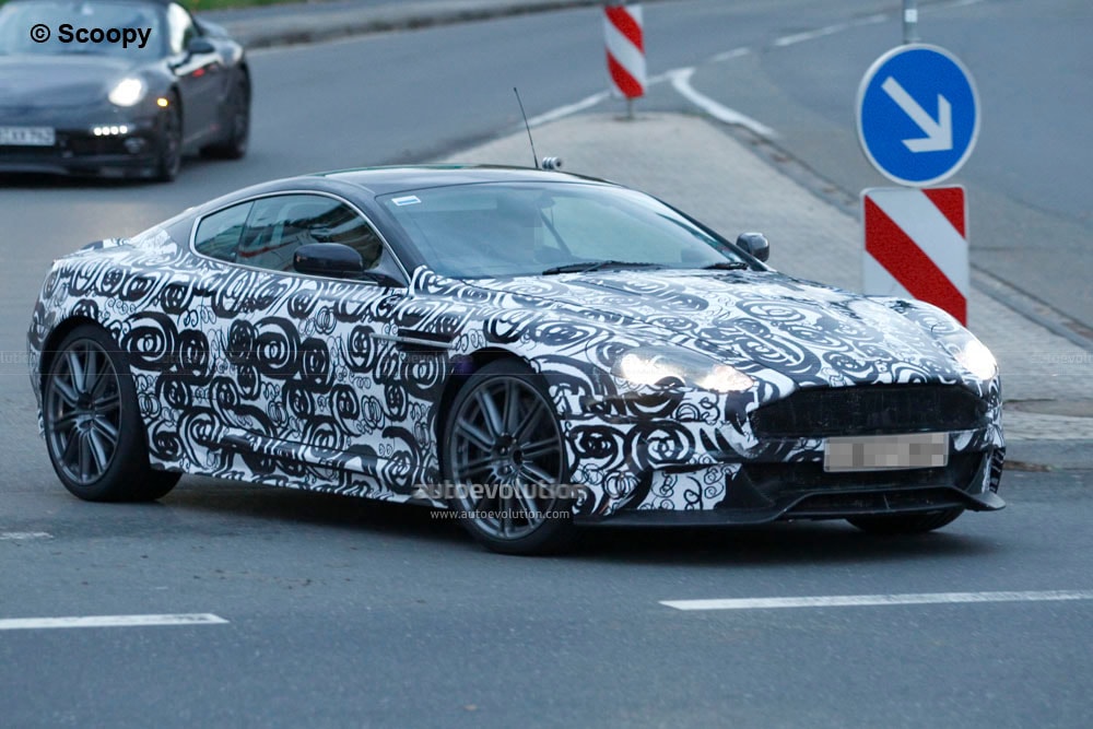 2011 Aston Martin DBS Facelift spyshots