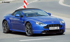 Spyshots: 2011 Aston Martin Vantage Roadster Facelift