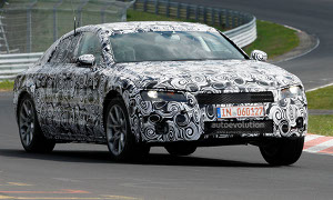 Spyshots: 2011 Audi A7 Spotted on the Nurburgring