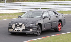 Spyshots: 2011 Jaguar XJ on Nurburgring
