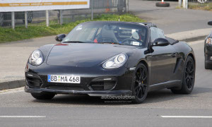 Spyshots: 2011 Porsche Boxster Speedster, Top Down