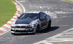 Spyshots: 2012 BMW M6 on the Nurburgring