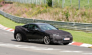 Spyshots: 2012 Hyundai Genesis Coupe Facelift Hits the Nurburgring