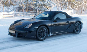 Spyshots: 2012 Porsche Boxster Testing in the Cold