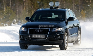 Spyshots: 2013 Audi Q5 Facelift