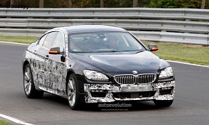 Spyshots: 2013 BMW 6-Series Gran Coupe M Sport Hits the ‘Ring