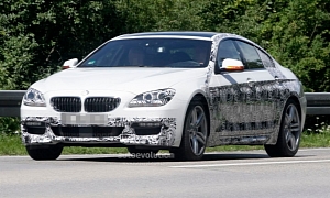 Spyshots: 2013 BMW 6-Series Gran Coupe With M Sport Package