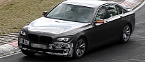 Spyshots: 2013 BMW 7-Series Facelift Testing at Nurburgring