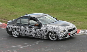 Spyshots: 2013 BMW ActiveHybrid 3 Spotted Again