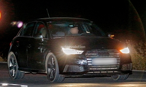 Spyshots: 2014 Audi S1 Spotted With Facelift