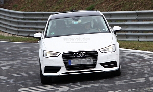 Spyshots: 2014 Audi S3 Testing at Nurburgring