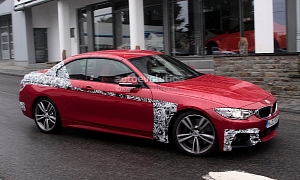 Spyshots: 2014 BMW 4 Series Convertible M Sport