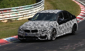Spyshots: 2014 F80 BMW M3 on the Nurburgring