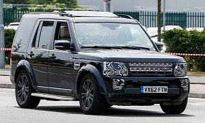 Spyshots: 2014 Land Rover Discovery Facelift