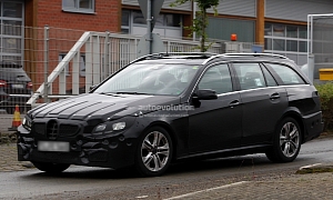 Spyshots: 2014 Mercedes Benz E-Class Estate