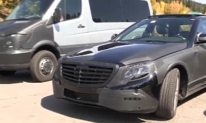 Spyshots: 2014 Mercedes-Benz S-Class Spotted in Colorado