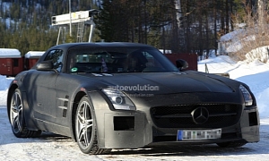 Spyshots: 2014 Mercedes Benz SLS AMG Black Series