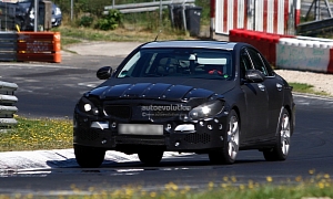 Spyshots: 2014 Mercedes C-Class Nurburgring Testing