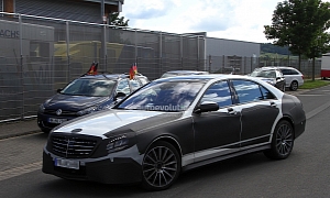 Spyshots: 2014 Mercedes S-Class AMG