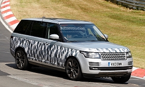 Spyshots: 2014 Range Rover Long Wheelbase