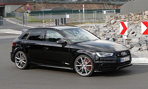 Spyshots: 2015 Audi RS3 Test Mule