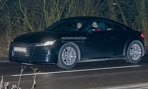 Spyshots: 2015 Audi TT Almost Undisguised